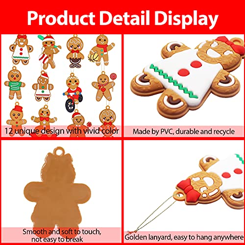 Gingerbread Man Christmas Tree Decorations & Ornaments Set