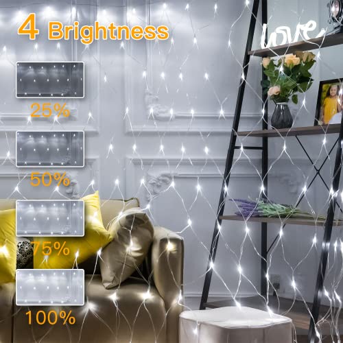 9.8x6.6ft 200 LED Christmas Net Lights