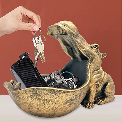 Hippo Key Storage Box Home Decoration