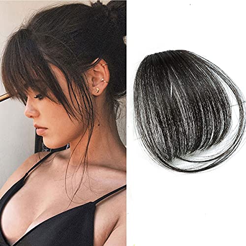 Clip in Air Bangs - Human Hair Extensions