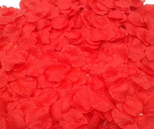 2200 PCS  Silk Rose Petals Wedding/Valentines/Anniversary  Flower Decoration