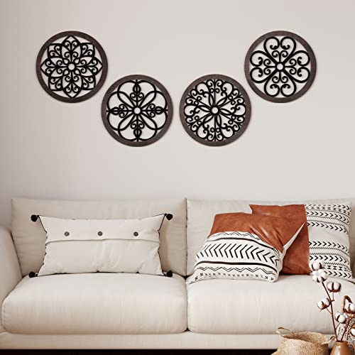 4 Pack Thicken Modern Wall Wood Decor