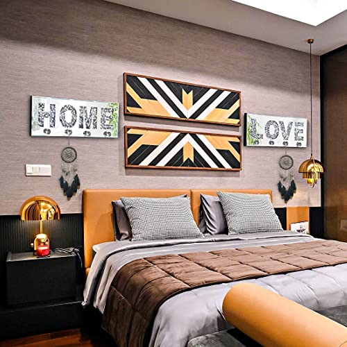 Crush Diamond Mirrored Plaque Sign for Wall Decor & Key Holder