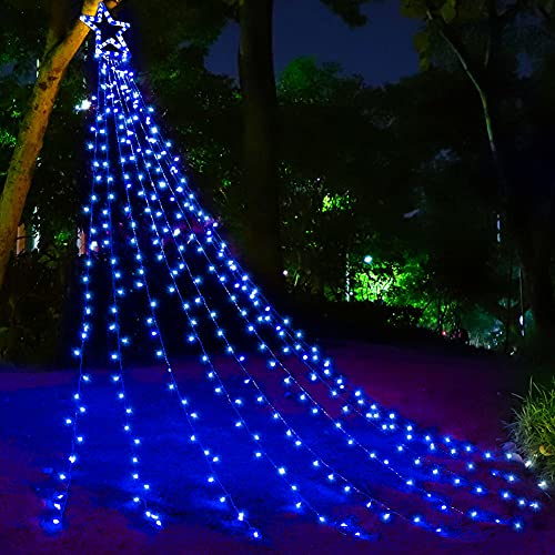 LED Star Christmas Tree Lights, Decoration