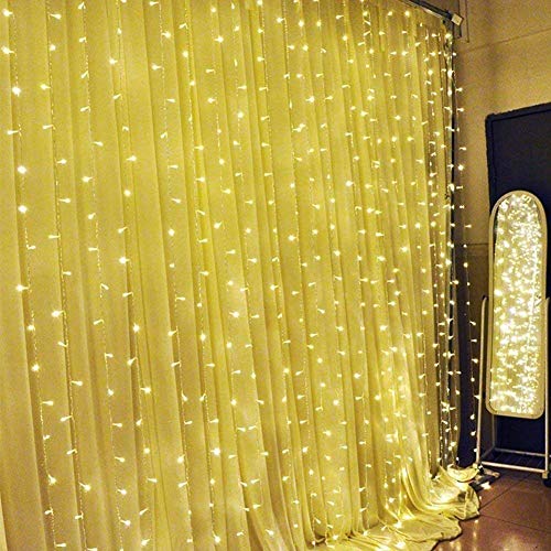 306 LED Window Curtain String Light