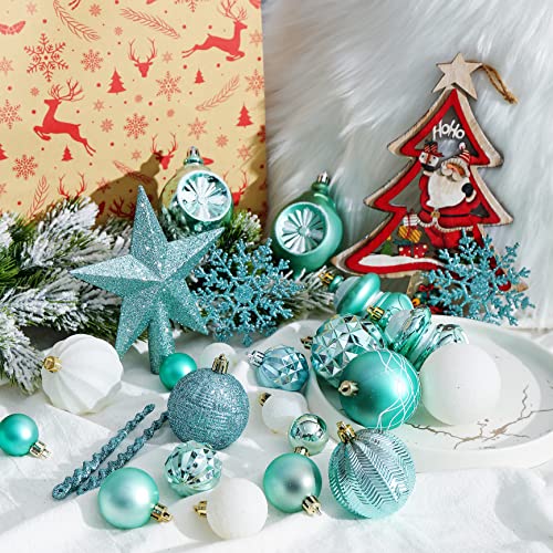 103-Pack Assorted  Christmas Ball Ornaments