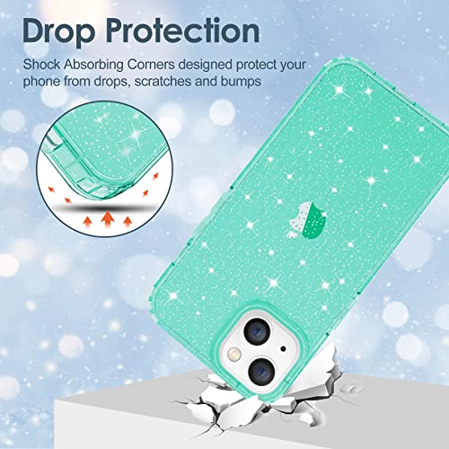 Slim Case for iPhone 13 Soft Liquid Silicone Gel Rubber Bumper, Anti-Scratch Microfiber Lining