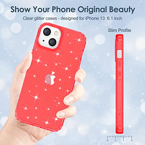 Slim Case for iPhone 13 Soft Liquid Silicone Gel Rubber Bumper, Anti-Scratch Microfiber Lining