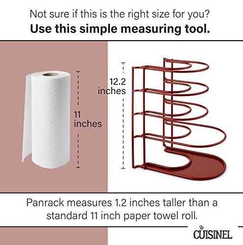 Heavy Duty Pan Organizer, 5 Tier Rack - Holds up to 50 LB  - No Assembly Required