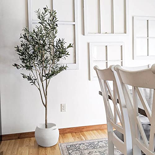 Cotton Rope Jute Round Baskets 10"D x 8.3"H