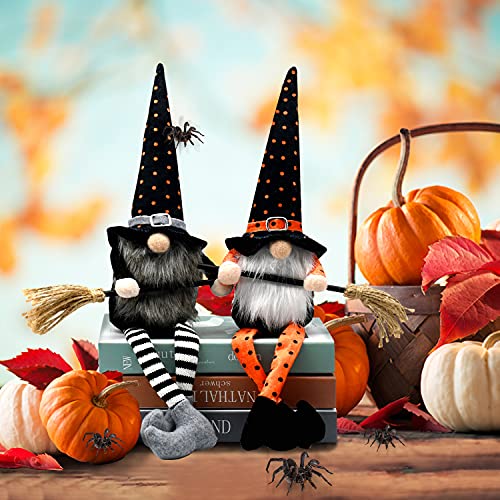 Halloween Witch Gnomes Plush for Tier Tray Decor,ation