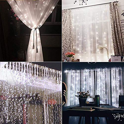 306 LED Window Curtain String Light