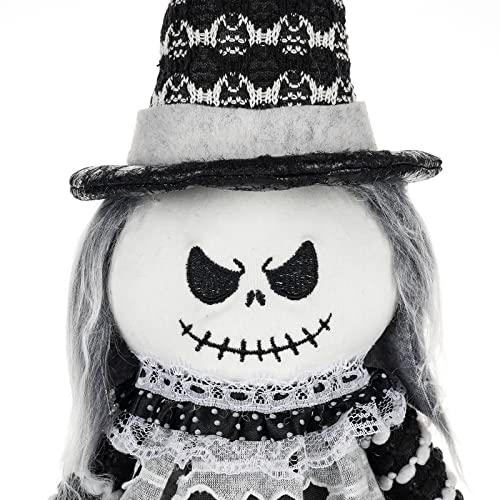 Lighted Halloween Witch's Broom, Spooky Halloween Party Decorations Home Ornament