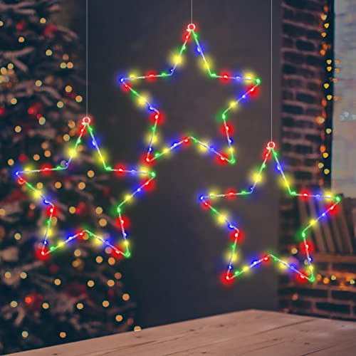 3 Pack Christmas Window Lights Decoration