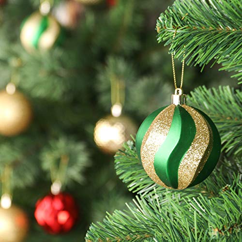 31pcs 2.75in & 1.97in Shatterproof  Balls for  Christmas Decoration