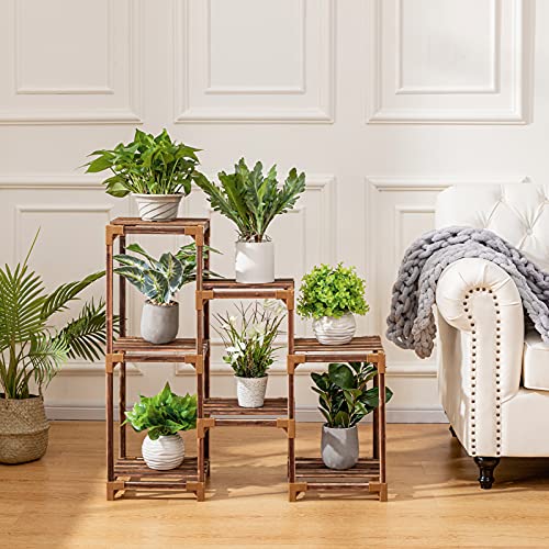 7 Tier Wood Plant Stand