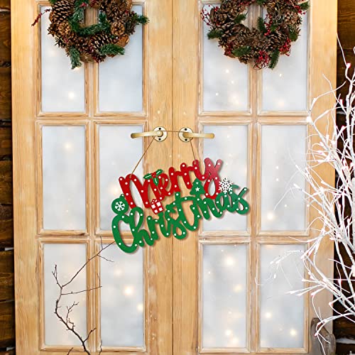 Merry Christmas Wooden Sign Decoration