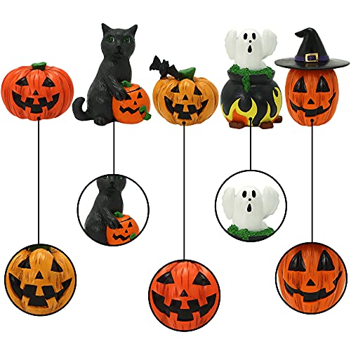 5 Pcs Halloween Figurine Decoration