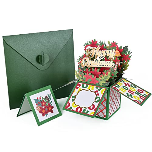 3D Pop Up Christmas Gift Cards