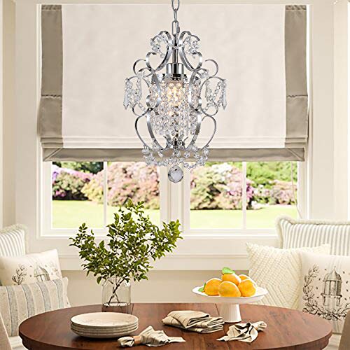 Elegant Mini Crystal Chandeliers Lighting 1-Light