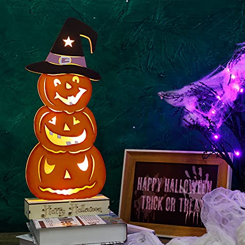 Wooden Home Halloween Tabletop Decorations