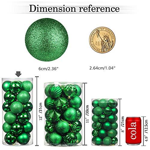 24pcs 2.36in Christmas Balls Decoration