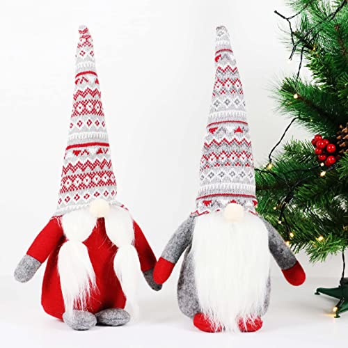 2 Pack Christmas Gnomes Decoration