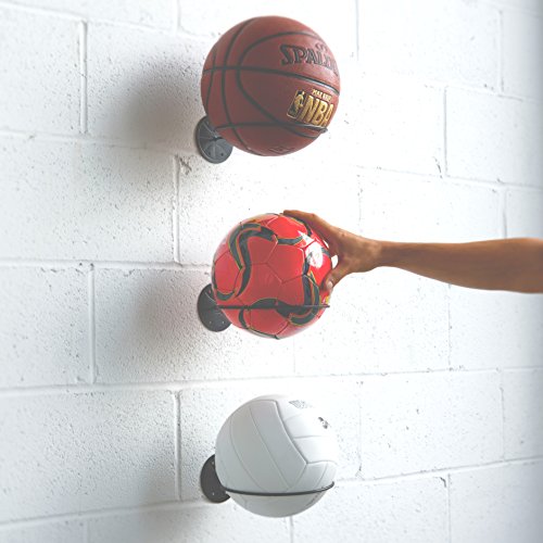 Wall Mounted Ball Storage Sports Ball Holder Rack