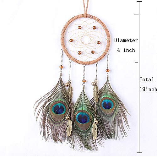 Elegant Handmade Feather Dreamcatcher