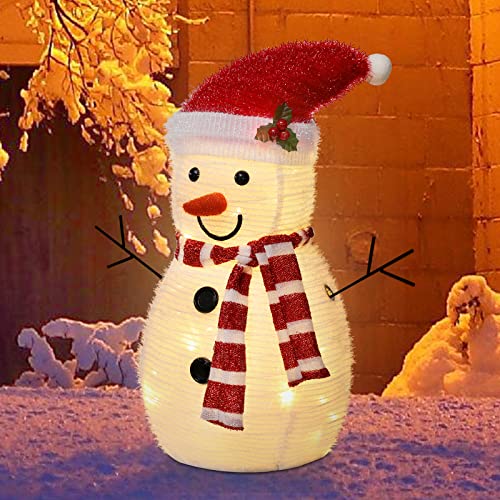 Lighted Snowman Christmas Decorations