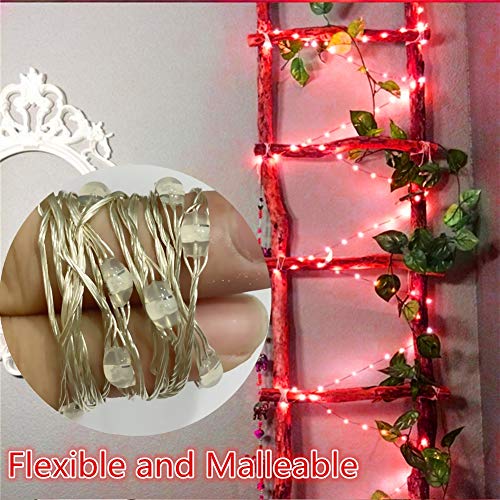 Twinkle Star 200 LED 66 FT Copper String Lights Fairy String Lights 8 Modes LED Lights USB Powered with Remote Control