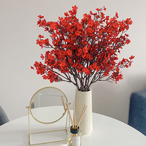 6 Pcs Baby's Breath Artificial Flowers  Christmas Decoration