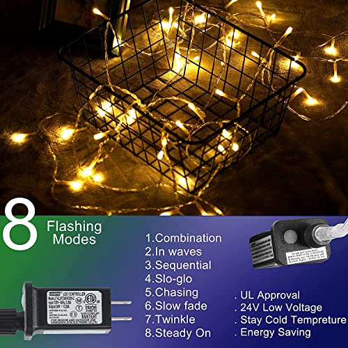 320 LEDs Christmas Decorations Star String Lights