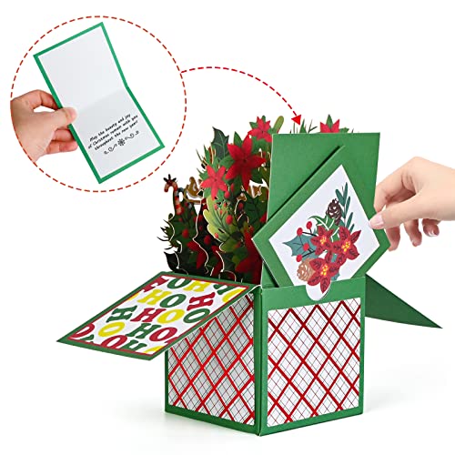 3D Pop Up Christmas Gift Cards