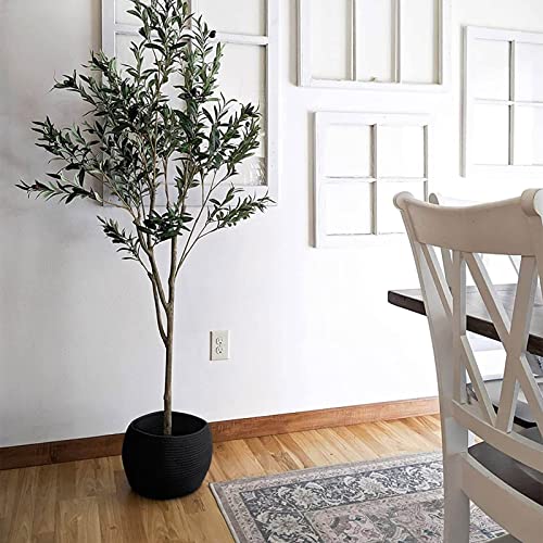 Cotton Rope Jute Round Baskets 10"D x 8.3"H