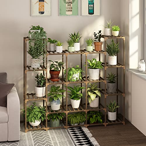 Tall Plant Stands for Indoor/Outdoor