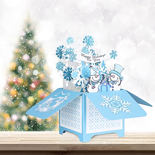 3D Pop Up Christmas Gift Cards