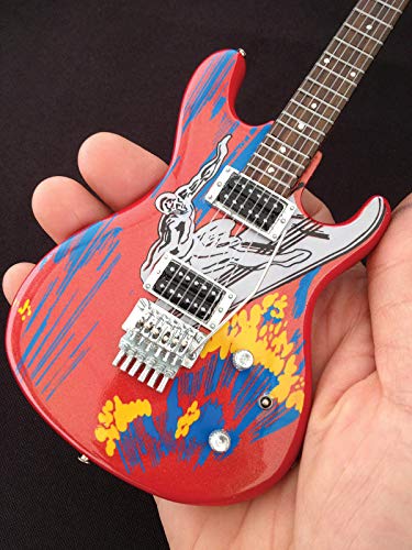 Joe Satriani Silver Surfer Miniature Guitar Replica