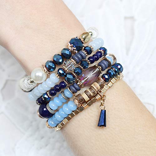 Bead Multi Layer Versatile Statement Bracelets for Women