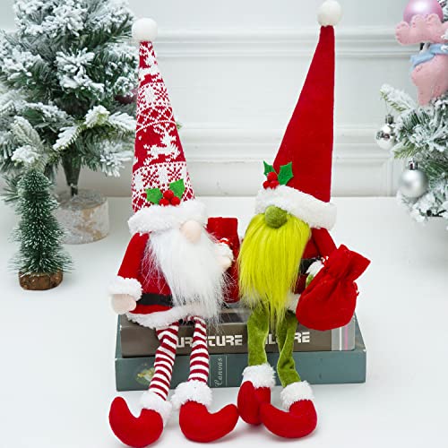 2 Pcs Christmas Gnomes Decorations