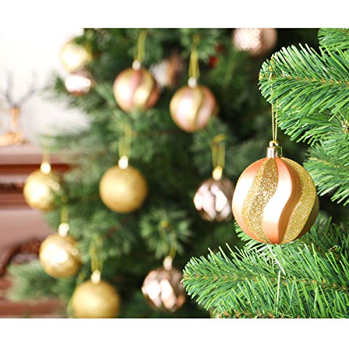 31pcs 2.75in & 1.97in Shatterproof  Balls for  Christmas Decoration