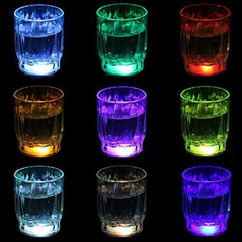 24PCS LED Flashing Shots Glow Cup for Bar Night Club Party Drink