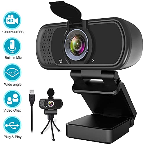 1080P Live Streaming Web Camera w/ Stereo Microphone