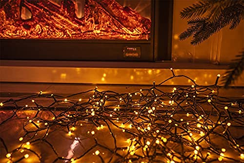 82 FT 200 LED Halloween String Lights & Spooky Music Motion Sensor