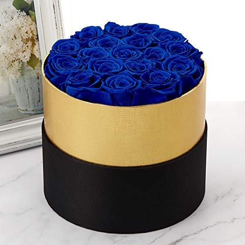 Handmade Preserved Real Roses in a Box That Last a Year Gift for Valentines Day