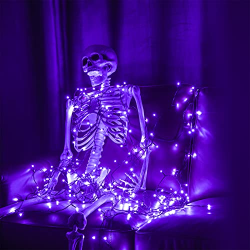 82 FT 200 LED Halloween String Lights & Spooky Music Motion Sensor