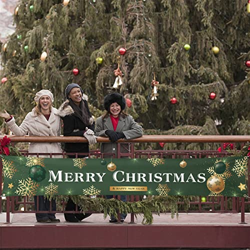 Large Merry Christmas Banner 120" x 20"