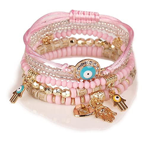 Bohemian Stretch Beads Bracelets for Women