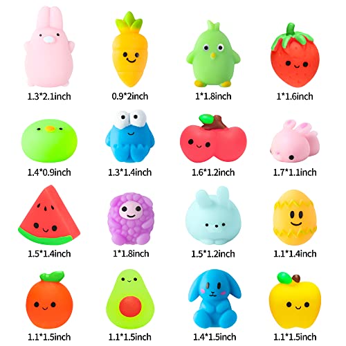 30Pcs Easter Mochi Squeeze Toys for Easter Party Favor