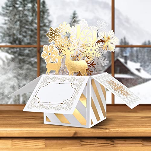 3D Pop Up Christmas Gift Cards